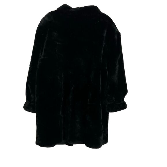 Elegant Black Women's Coat - Picture 7 of 7